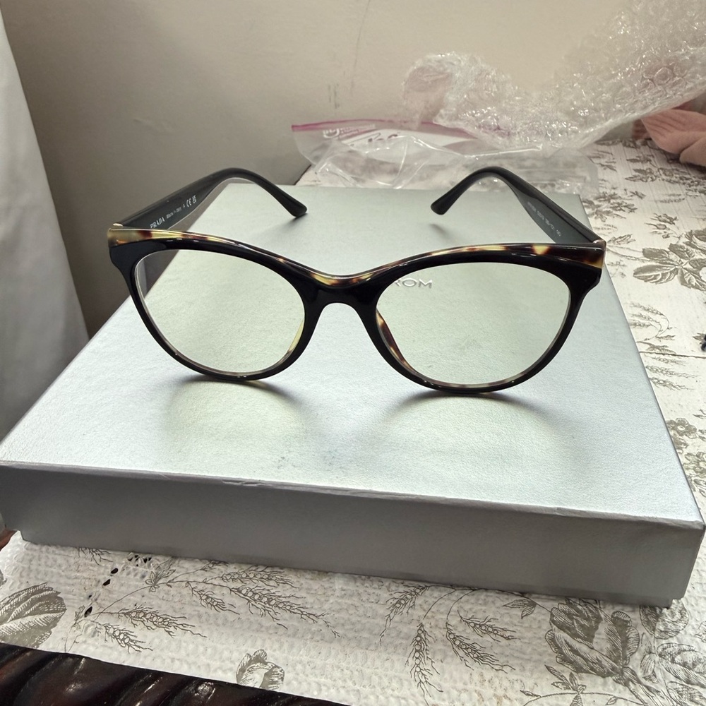 Prada Sleek Tortoise Eyewear new without case
